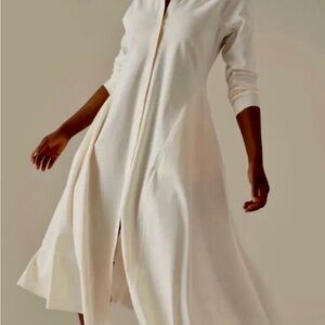 Athleta Cosmic Magnolia White Layering Dress Size Medium $168